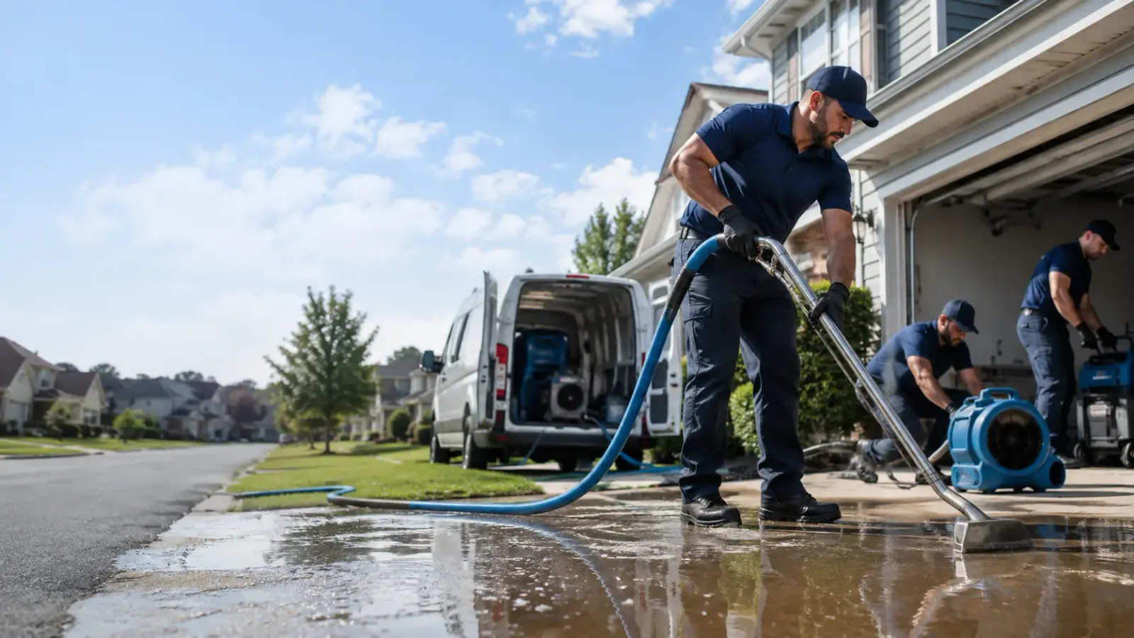 Flood Damage Restoration in Edinburgh, IN